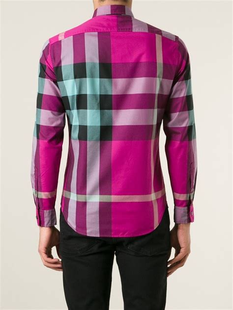 pink burberry brit men's graphic|Burberry clothing for men.